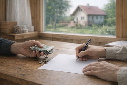 Расписка при покупке недвижимости