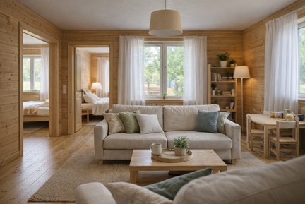 Жилая площадь дома