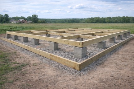 Столбчатый фундамент