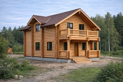 Деревянные срубы