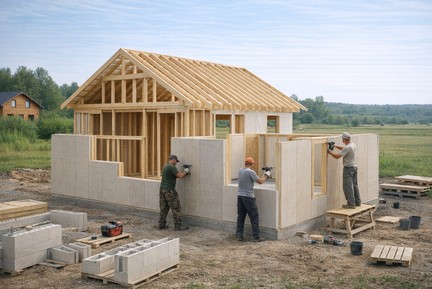 Каркасно-щитовые дома