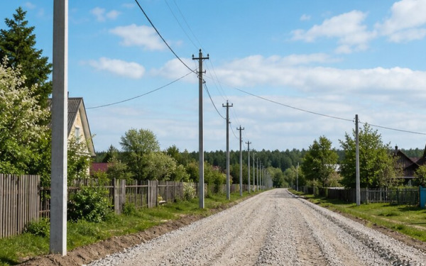 Деревня Скрипово активно развивается