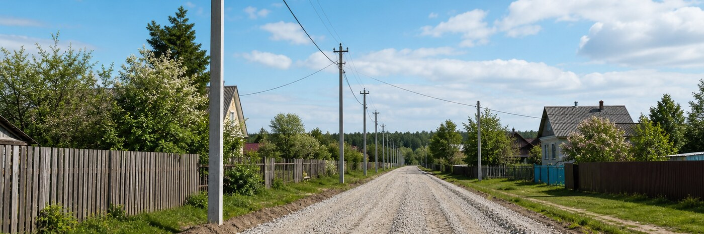 Деревня Скрипово активно развивается