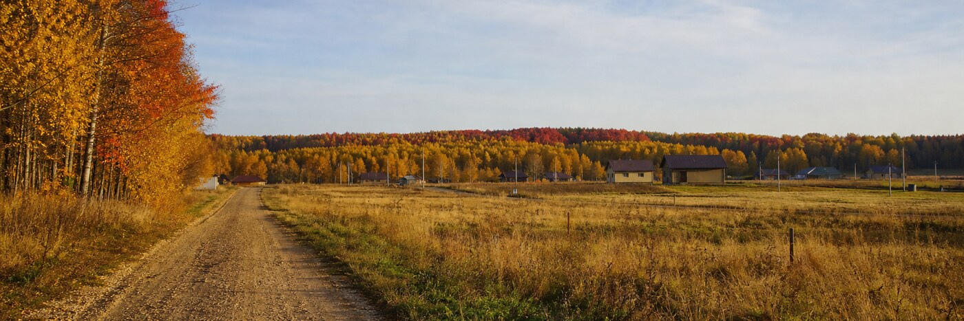 Краски осени в Гибкино