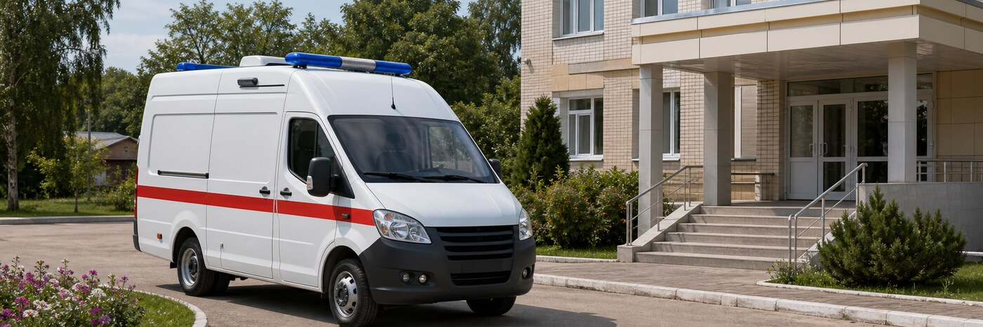В Заокскую Центральную районную больницу поступили новые автомобили скорой помощи