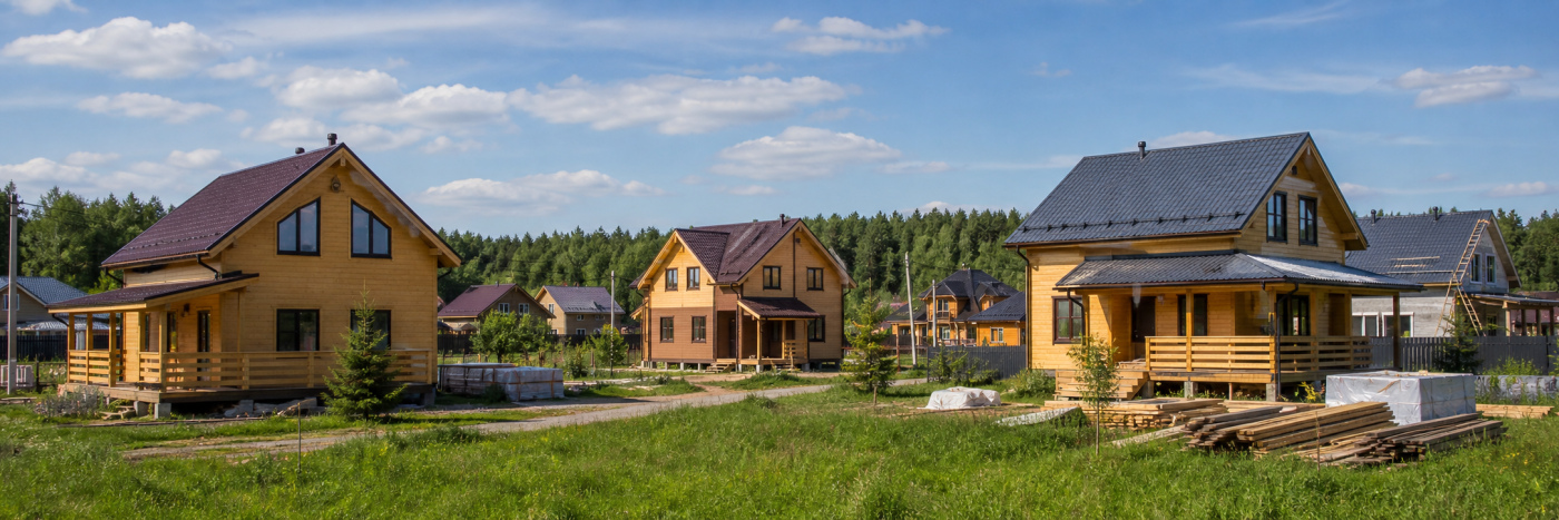 Число новых деревянных домов выросло на треть