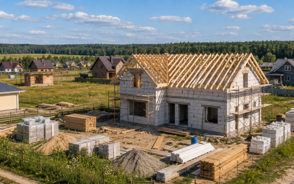 В России за год выдадут более 60 тыс. ипотек на строительство частных домов