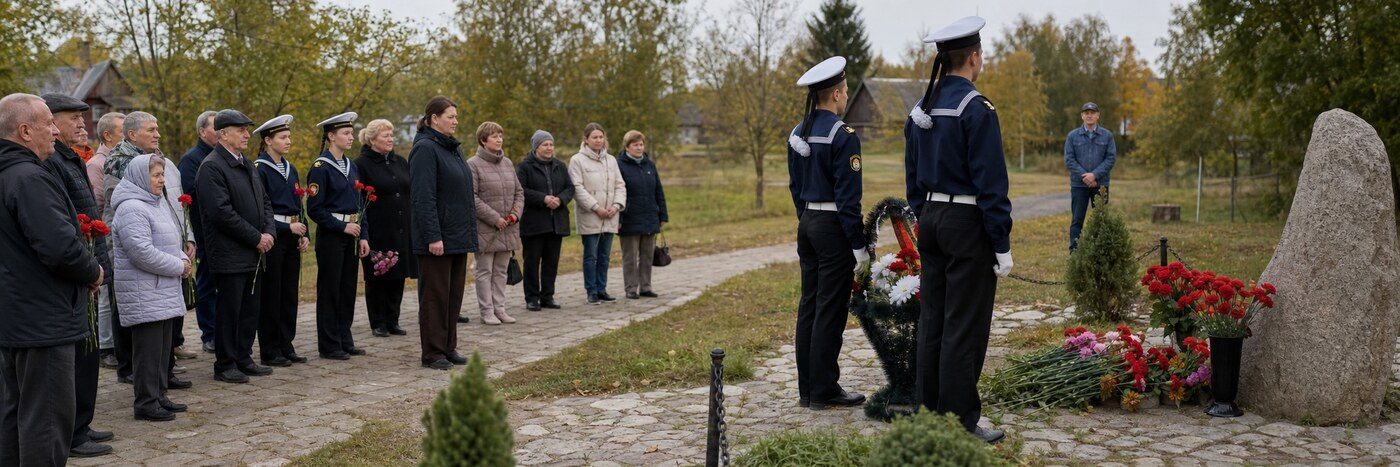 В селе Савино отметили День рождения командира крейсера "Варяг" адмирала Всеволода Руднева