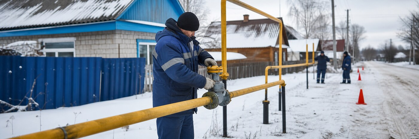 Газификация восьми деревень завершится к Новому году!