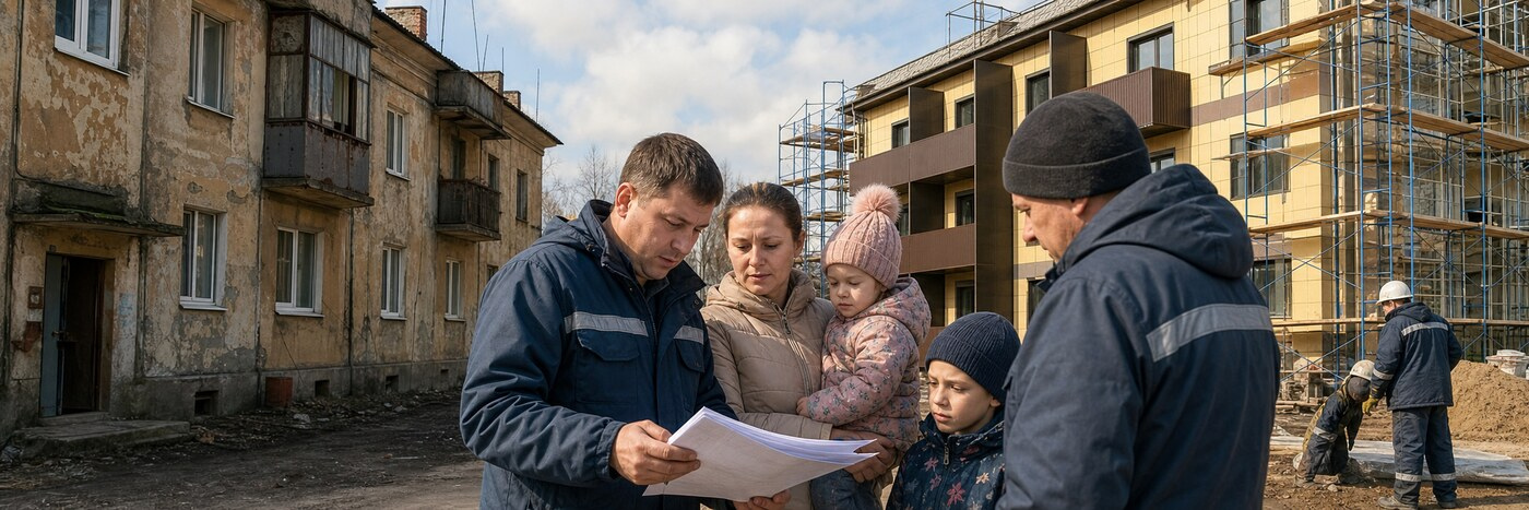 Тульская область получит 1,5 миллиарда рублей на переселение из ветхого жилья
