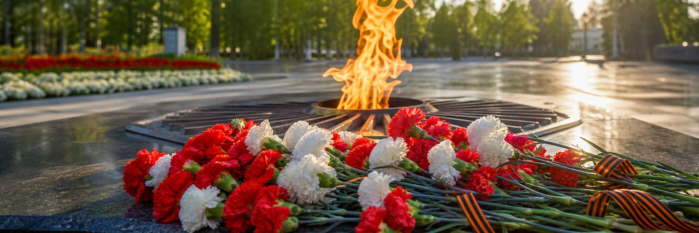 С праздником весны, мира и Победы!