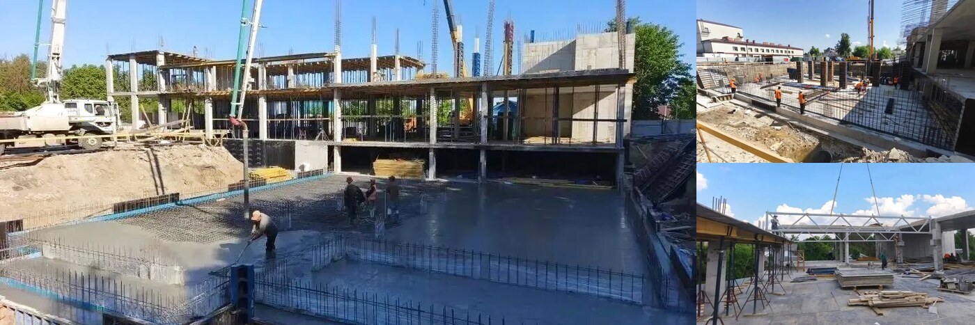В Заокском продолжается строительство детской школы искусств