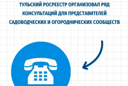 На следующей неделе Управление Росреестра по Тульской области запускает дни консультаций для представителей садоводческих и огороднических сообществ.