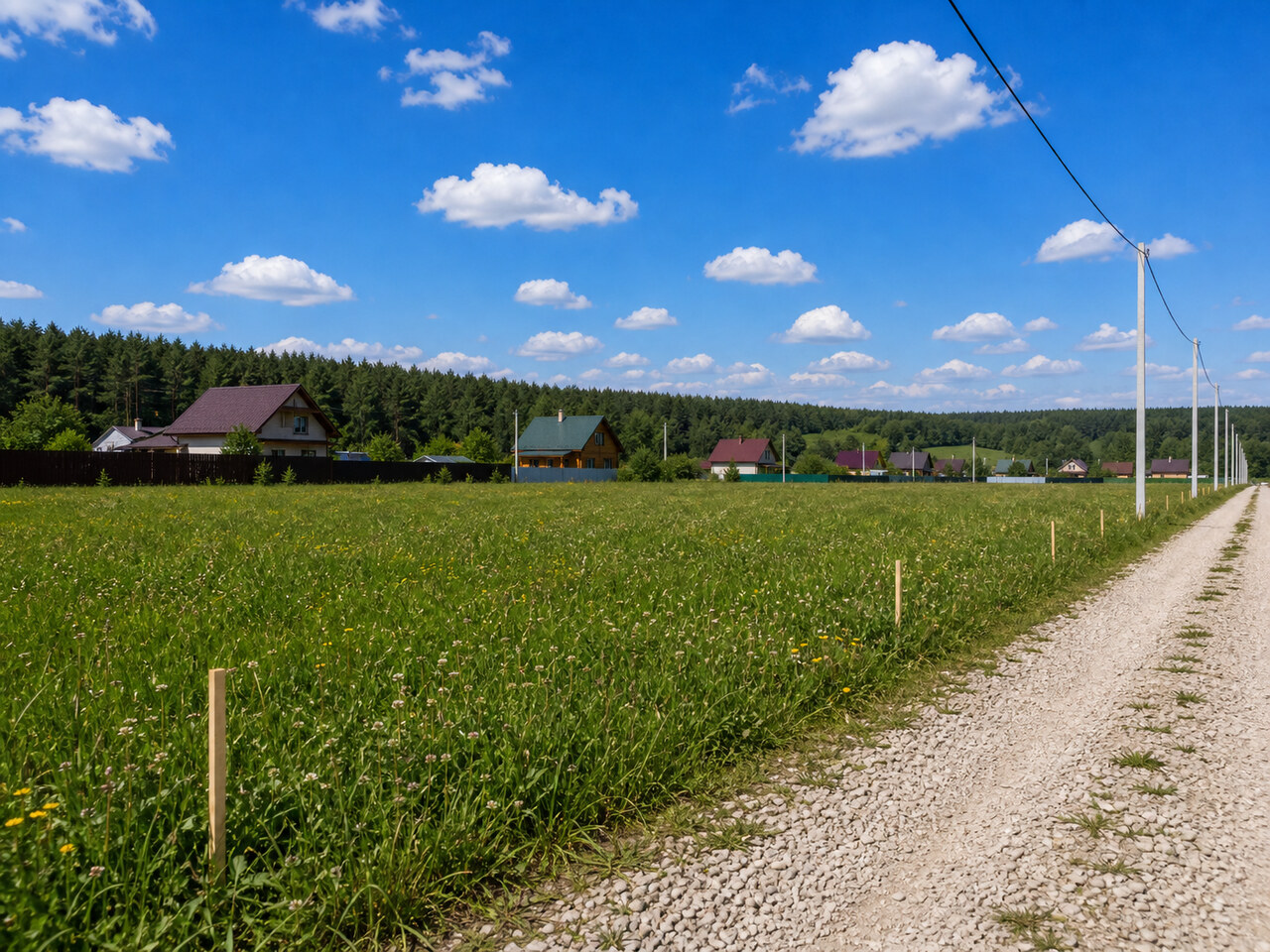 Участок № V49 площадью 14,91 сот. в деревне Пахомово 2 - фото 1