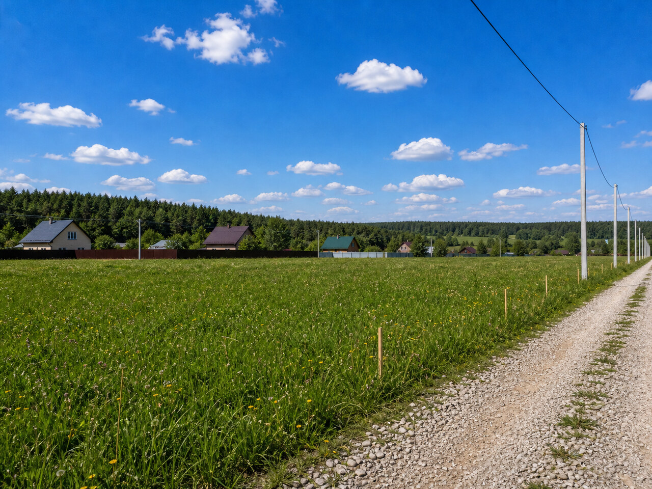 Участок № V51 площадью 14,91 сот. в деревне Пахомово 2 - фото 1