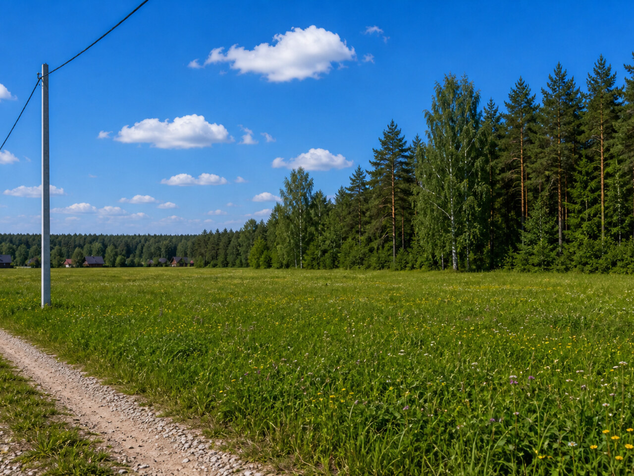 Участок № 57 площадью 13.48 сот. в деревне Дятлово - фото 1