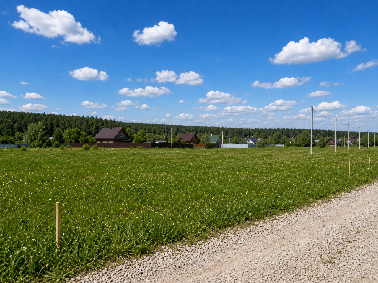 Участок № V35/2 площадью 14,08 сот. в деревне Пахомово 2 - фото 1