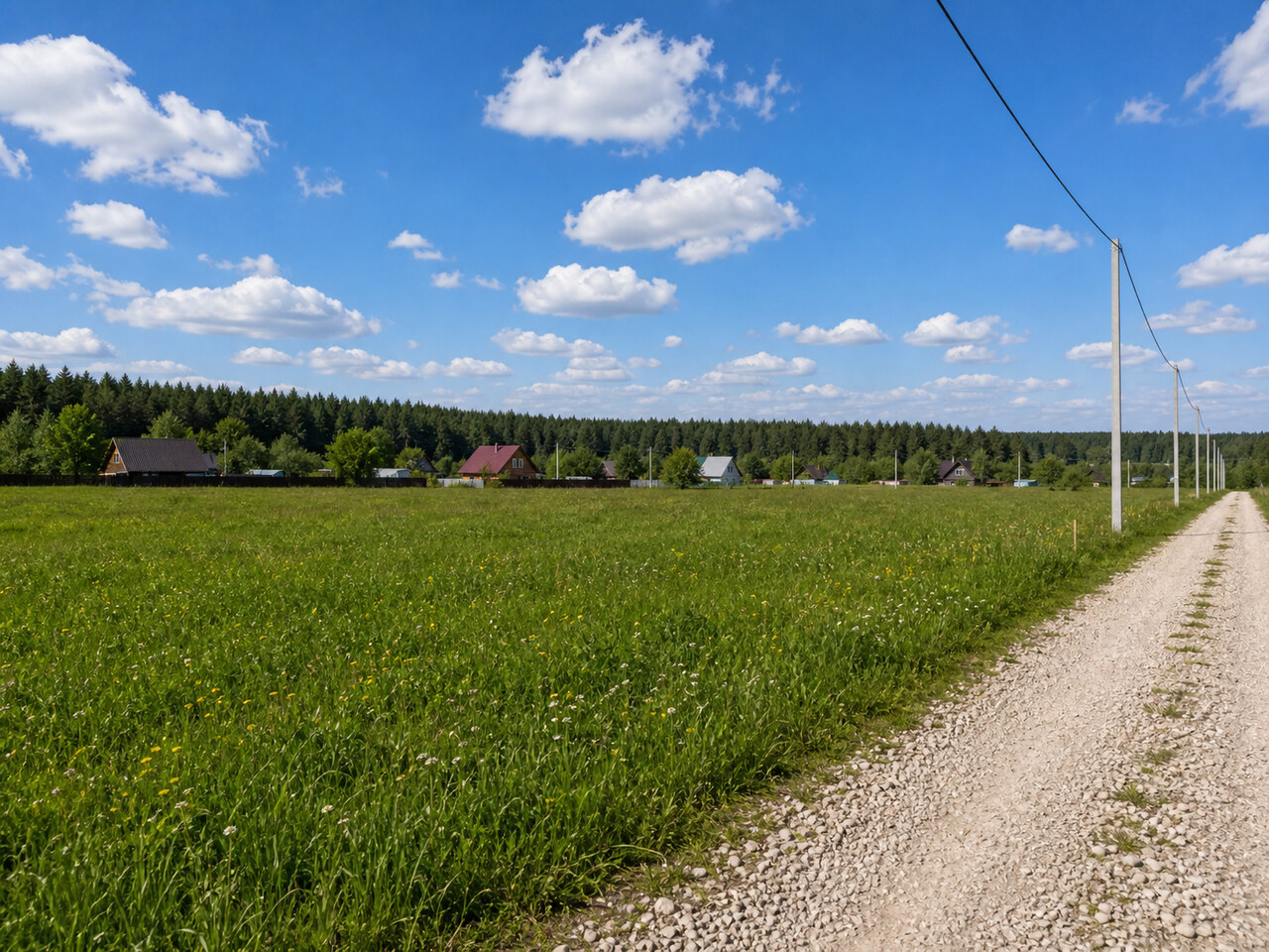 Участок № V37/2 площадью 15,09 сот. в деревне Пахомово 2 - фото 1