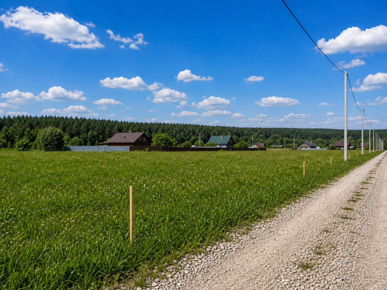 Участок № V38/2 площадью 15,08 сот. в деревне Пахомово 2 - фото 1