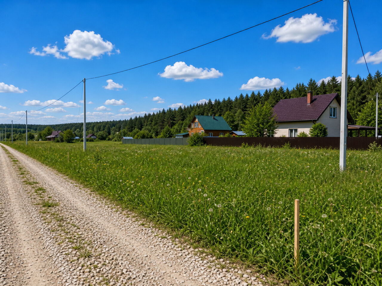 Участок № V63/2 площадью 14,92 сот. в деревне Пахомово 2 - фото 1