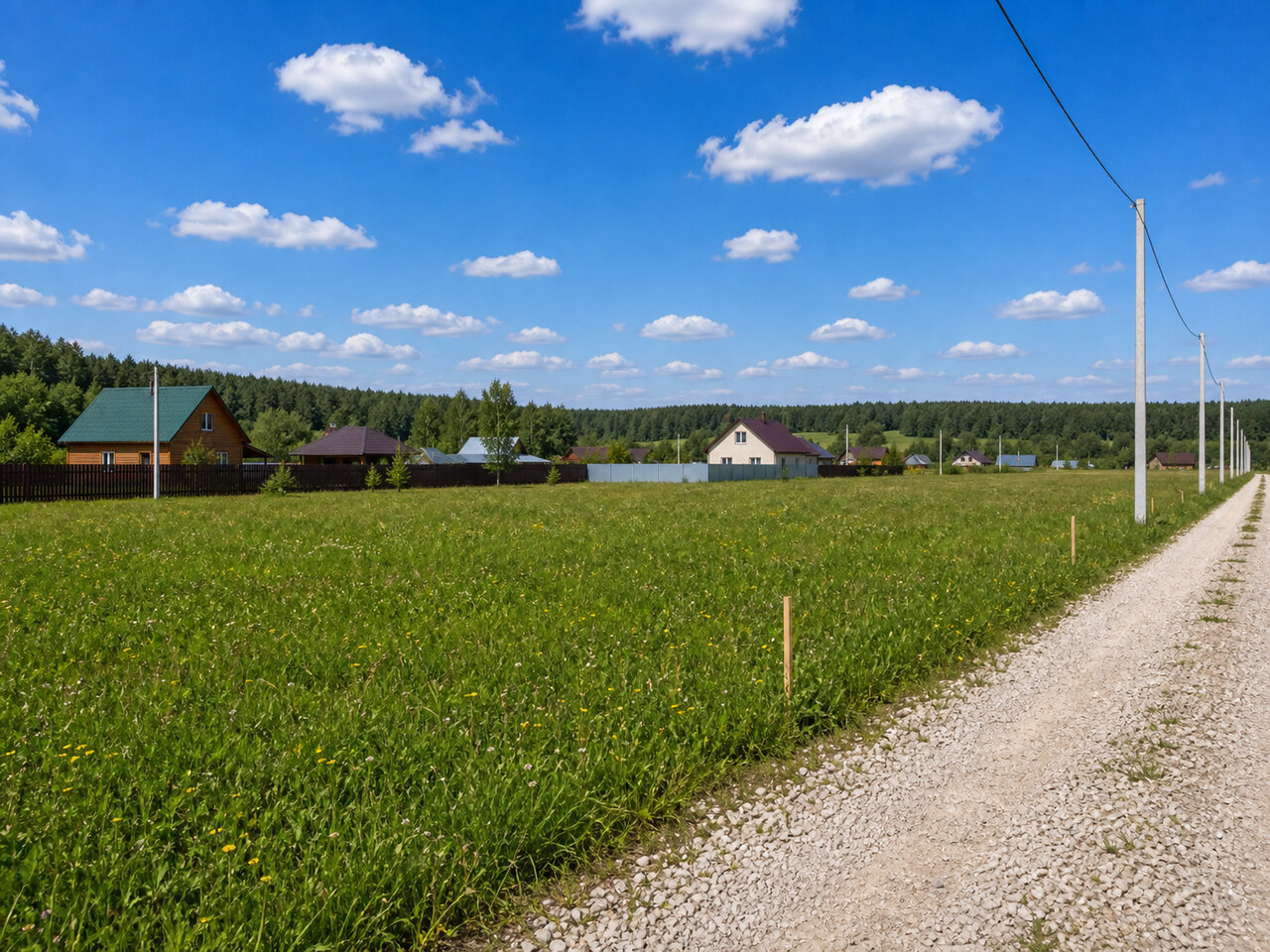 Участок № V44/2 площадью 14,96 сот. в деревне Пахомово 2 - фото 1