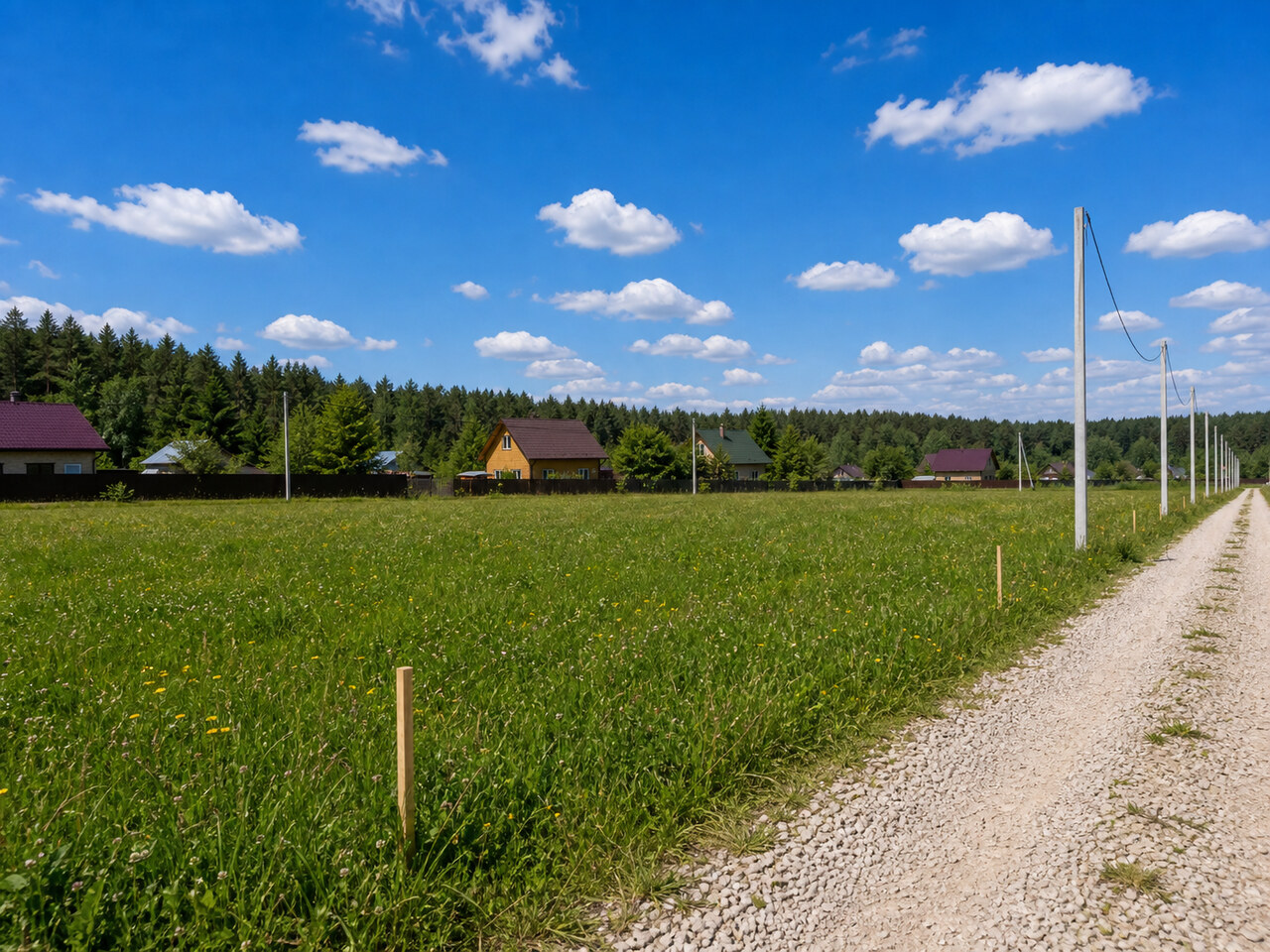 Участок № V43/2 площадью 14,97 сот. в деревне Пахомово 2 - фото 1