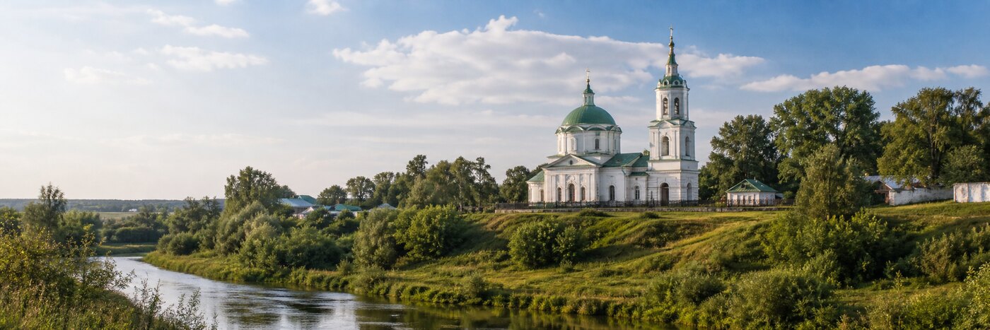 Деревня Тетерево: Природные красоты Заокского края — одно из главнейших преимуществ