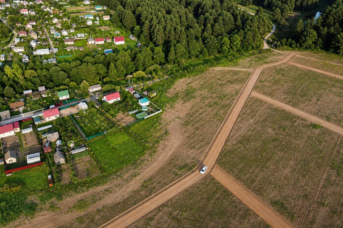 Участки у соснового парка! Асфальтовый подъезд, ровные и чистые земельные участки. - фото #1
