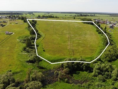 Земельный массив 10 Га на берегу реки!