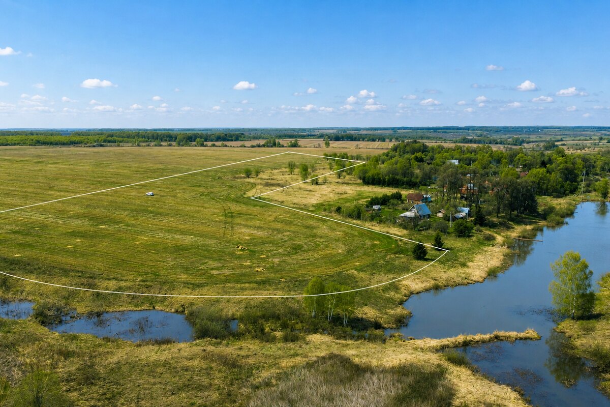 В продаже появился большой участок 6,7 Га в близи деревне Филатово. - фото #1