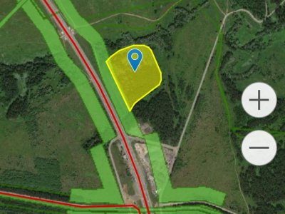 Продается превосходный участок в деревне Новая деревня.