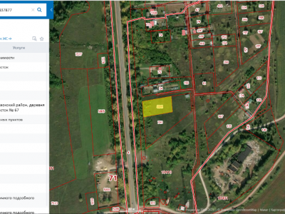 Продается участок под бизнес 30 соток, примыкает к старо-Симферопольскому шоссе, перед въездом в деревню Новоселки Заокского района!
