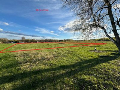 участок площадью 18.5 соток ИЖС в живописной деревне "Новая Деревня"