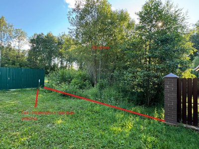 Участок  10 соток в охраняемом поселке!