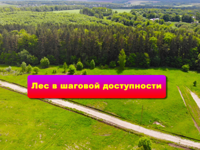 Участок с ЭЛЕКТРИЧЕСТВОМ в деревне