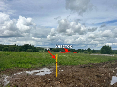 Продается большой участок 35,5 соток в д. Теряево.