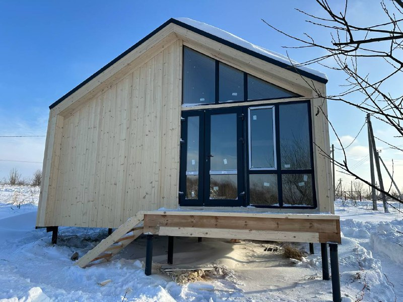 Уютный дом 45 кв.м.  для круглогодичного проживания в живописном месте