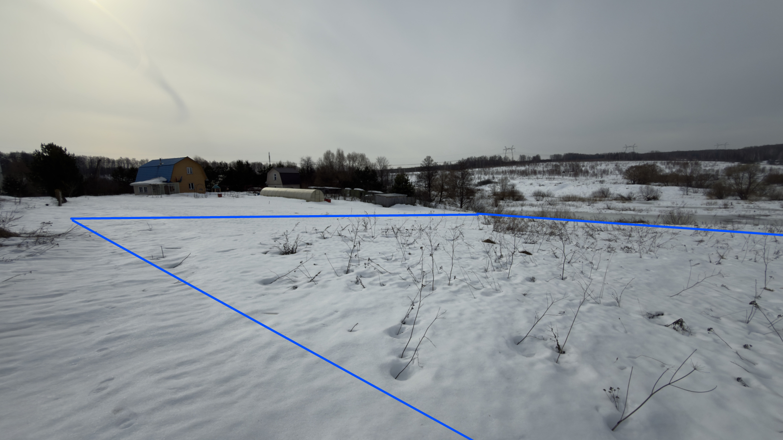 Участок у воды с шикарным видом - фото #1