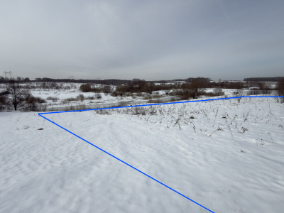 Участок у воды с шикарным видом