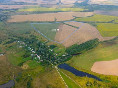 Продается земля сельхоз назначения 33,5 Га вблизи деревни Пахомово