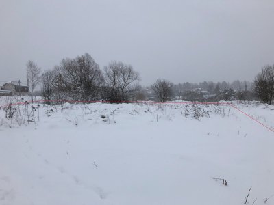 Участок 12 соток на границе с Московской областью!