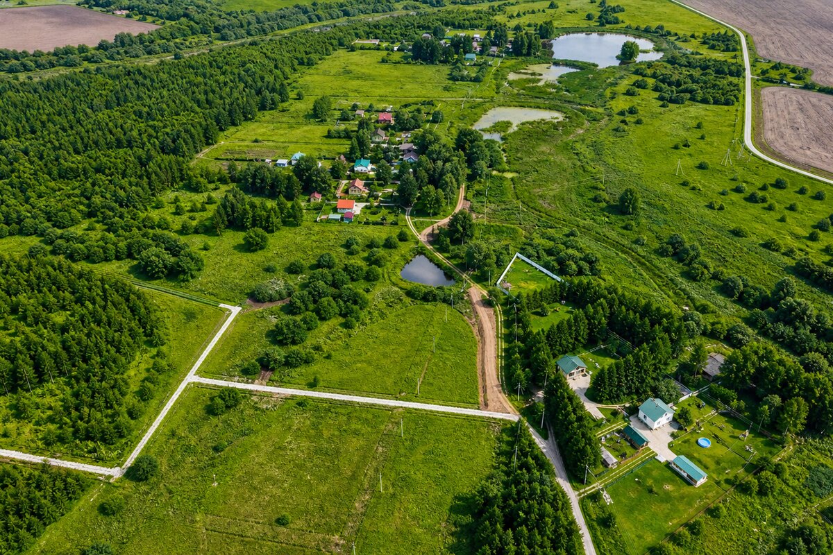 10 ГА ИЖС с асфальтовым подъездом - фото #1