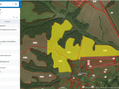 Земля для сельхозпроизводства 1136 Га Дубенский р-он