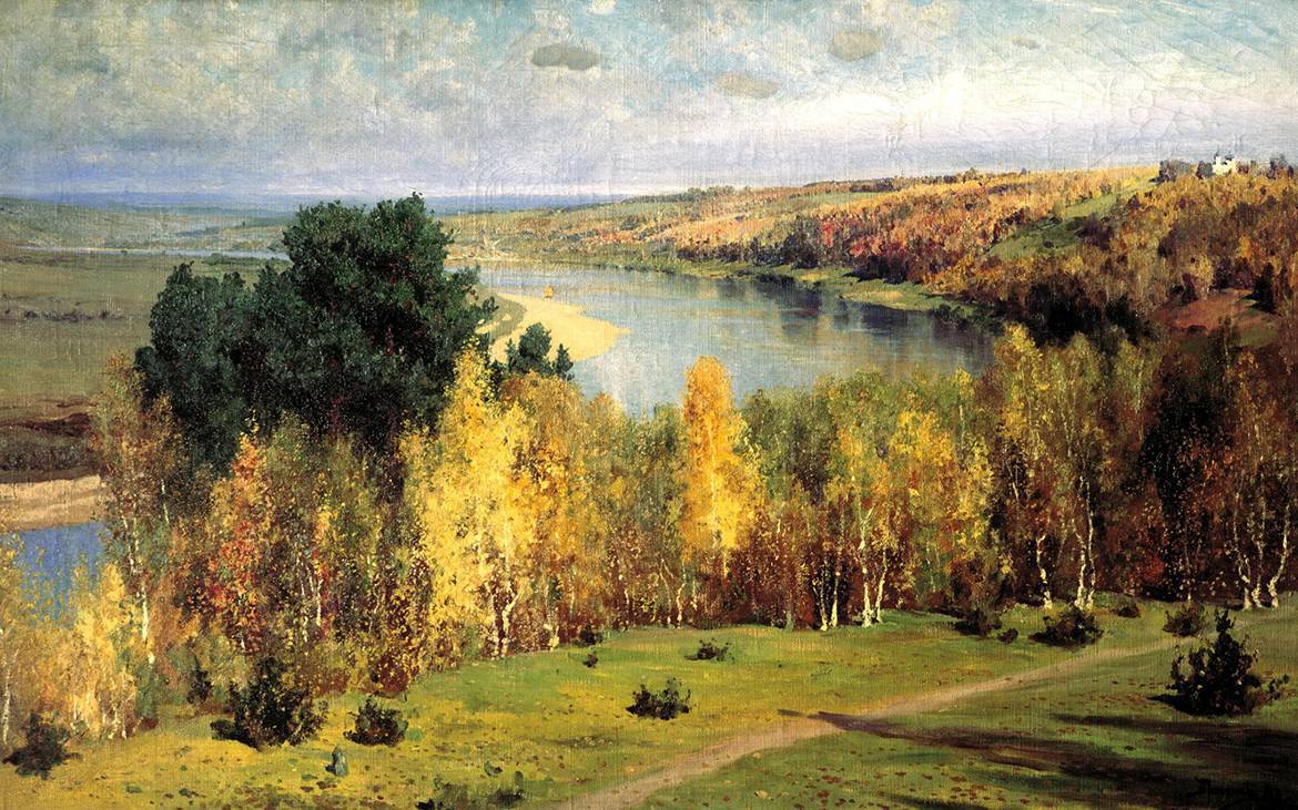 Картина Василия Поленова Золотая осень